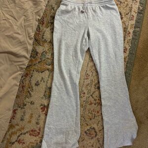 PacSun Light Gray Flared Joggers